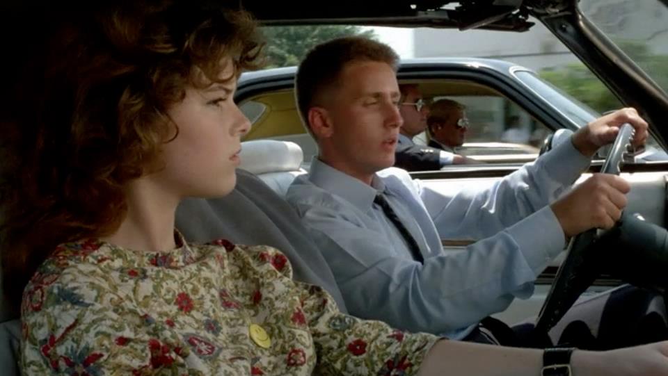 Emilio Estevez and Olivia Barash in Repo Man (1984) Emilio Estevez and Olivia Barash in Repo Man (1984)