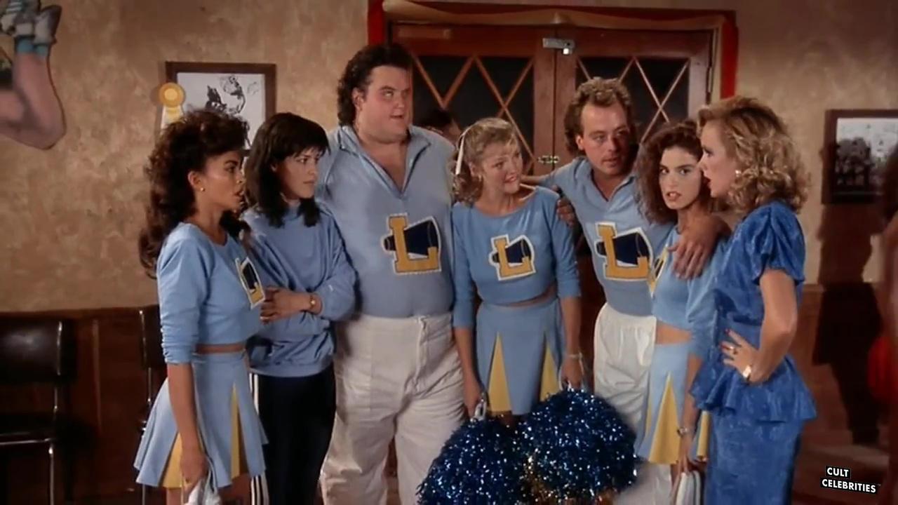 Lucinda Dickey and Rebecca Ferratti in Cheerleader Camp (1988)