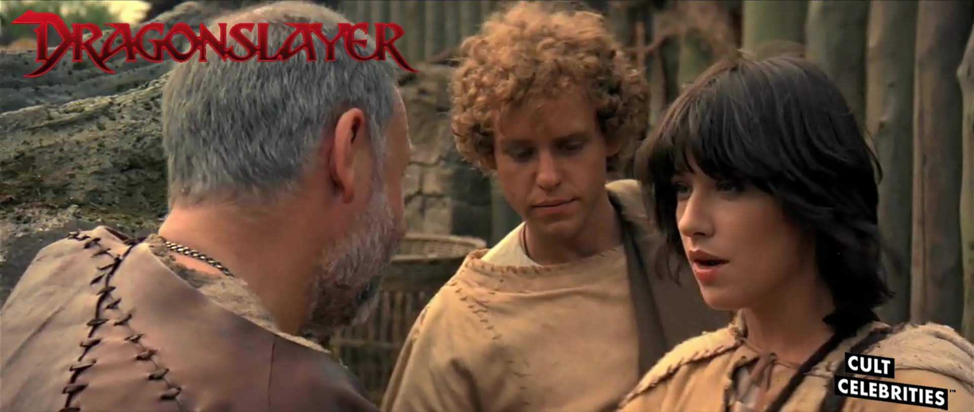Peter MacNicol and Caitlin Clarke in Dragonslayer (1981)