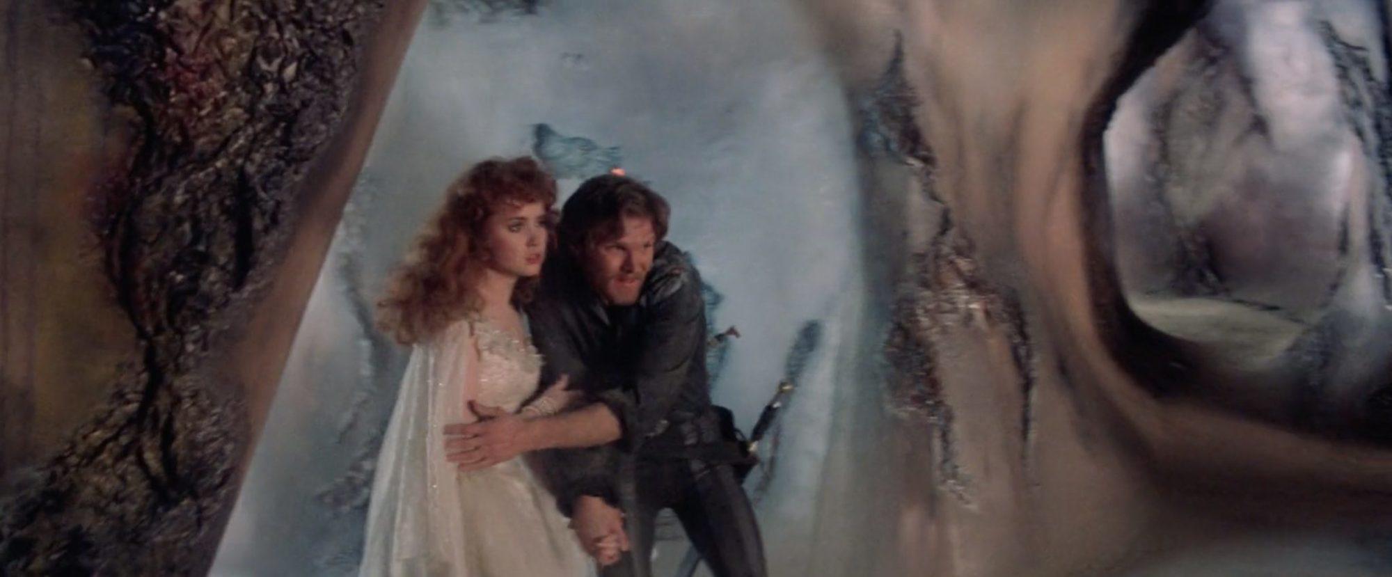 Lysette Anthony and Kenneth Marshall in Krull (1983)