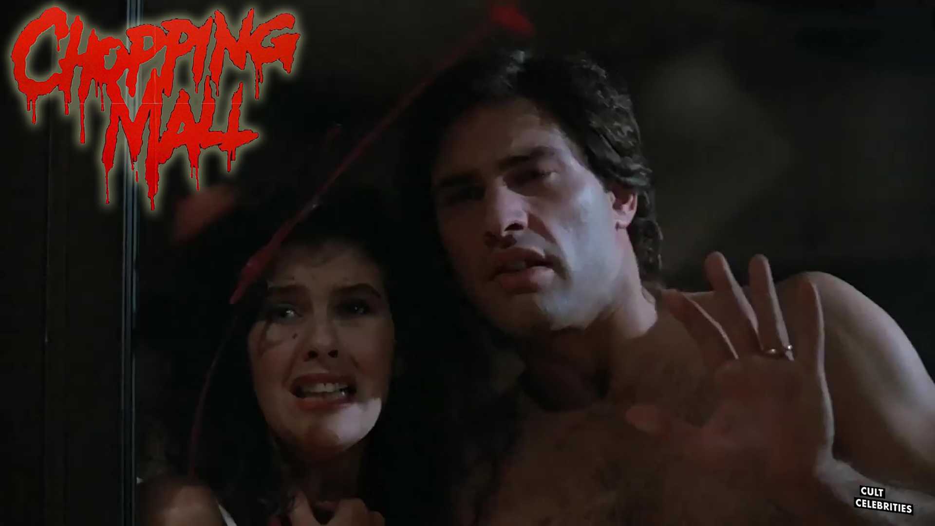 Karrie Emerson and Russell Todd in Chopping Mall (1986)