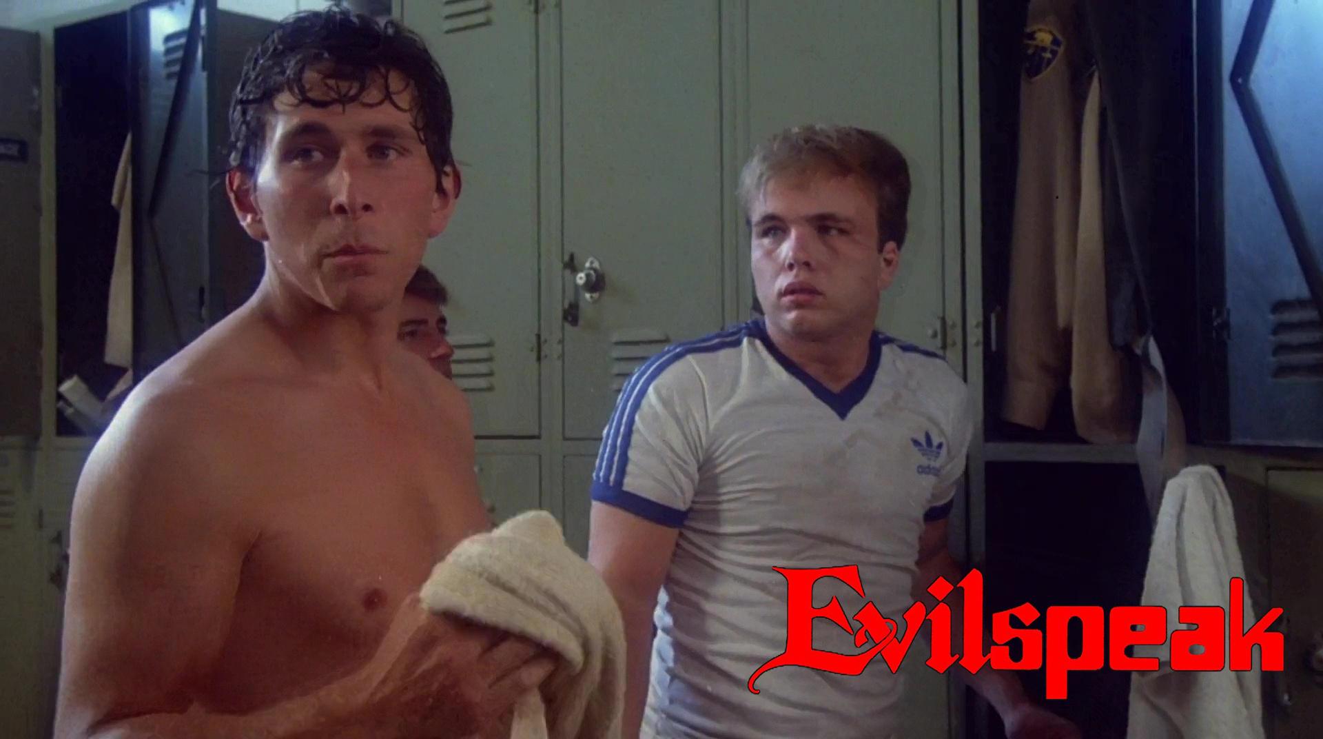 Clint Howard and Don Stark in Evilspeak (1981)