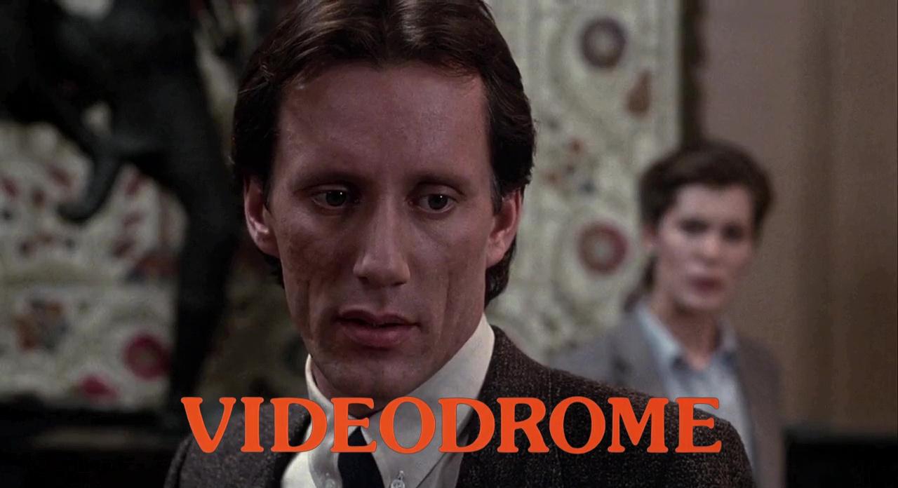 James Woods in Videodrome (1983)