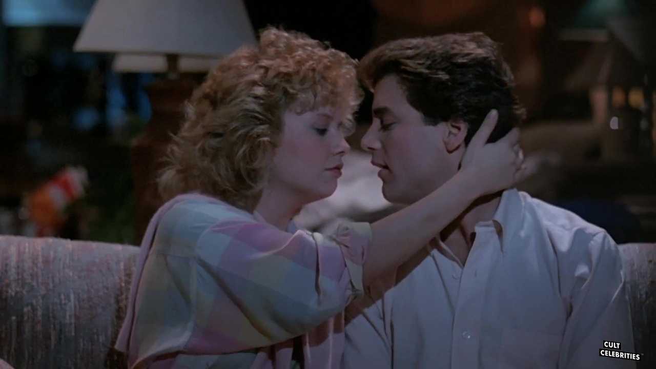 Kelli Maroney and Tony O’Dell in Chopping Mall (1986)