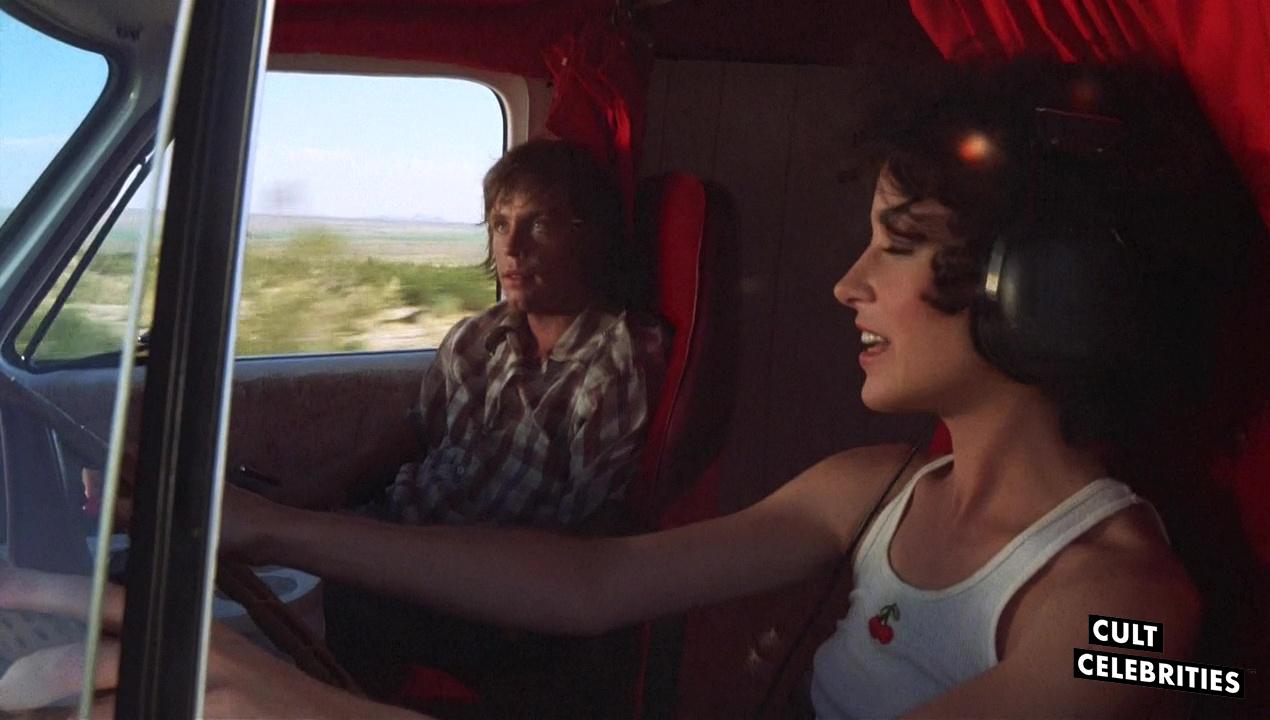 Mark Hammill and Annie Potts in Corvette Summer (1978)