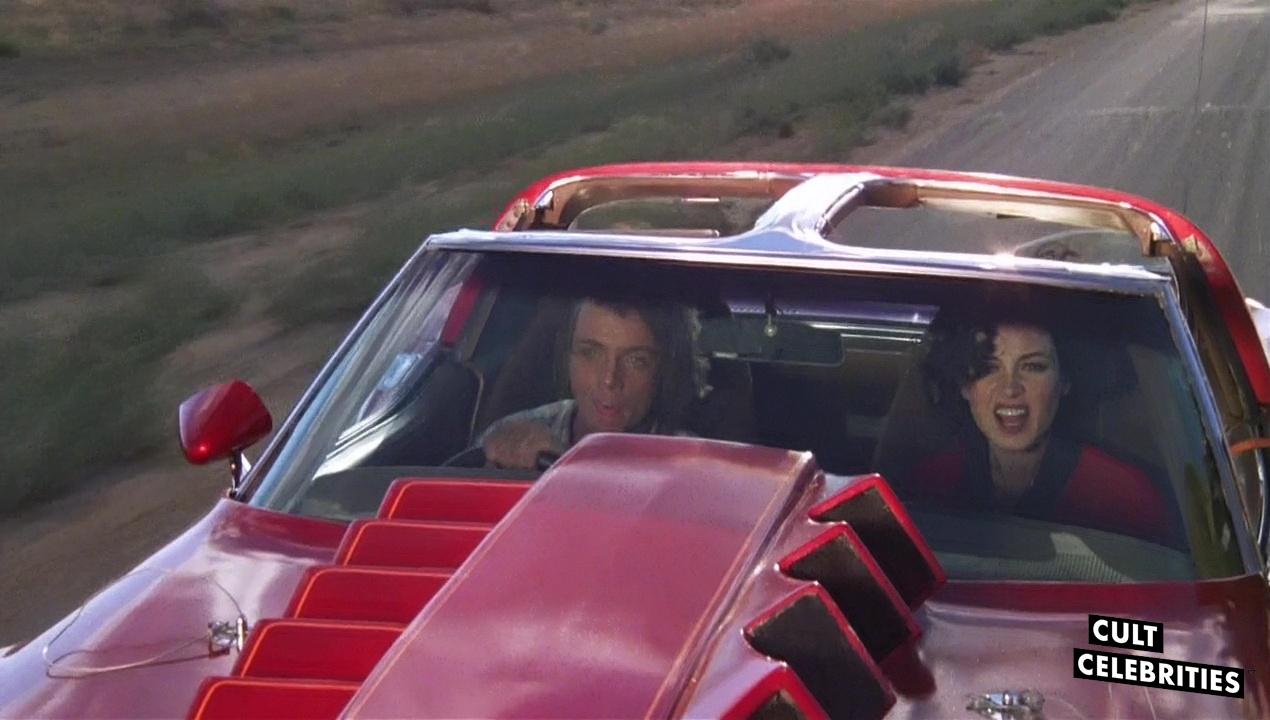 Mark Hammill and Annie Potts in Corvette Summer (1978)