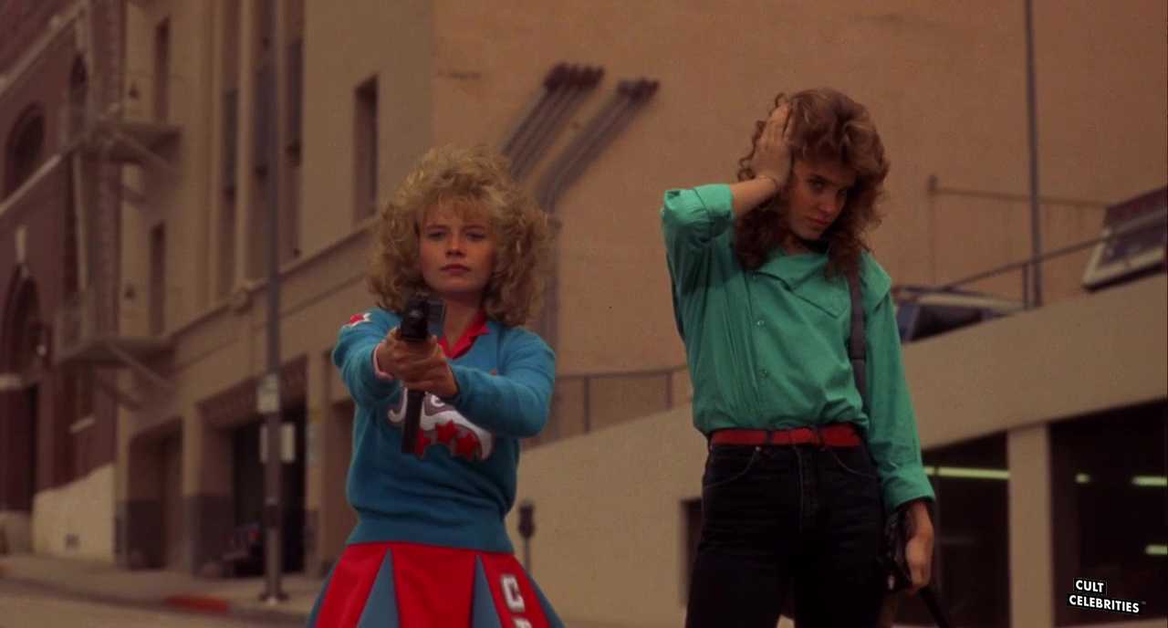 Kelli Maroney and Catherine Mary Stewart in Night of the Comet (1984)