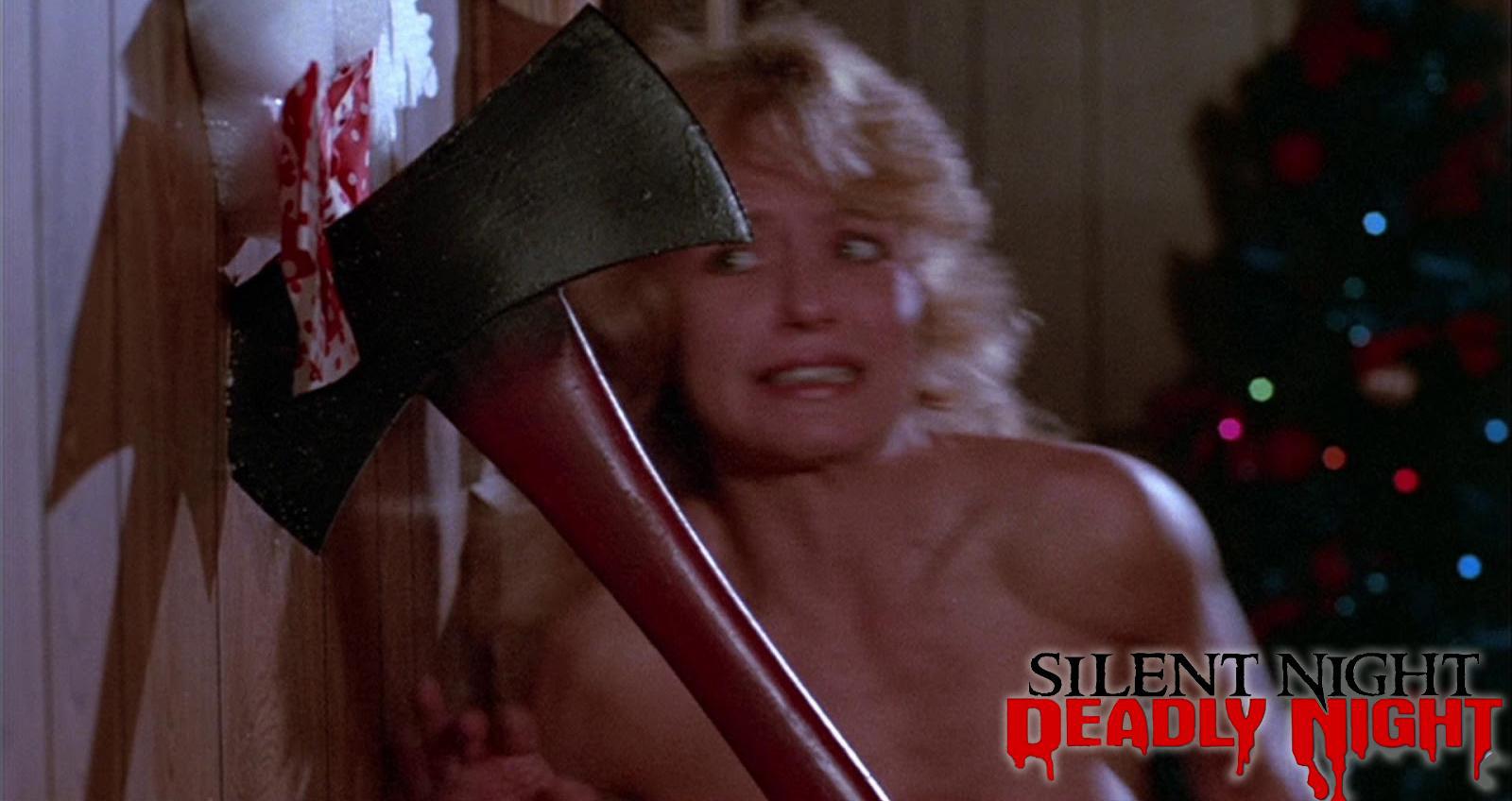 Linnea Quigley in Silent Night, Deadly Night (1984)