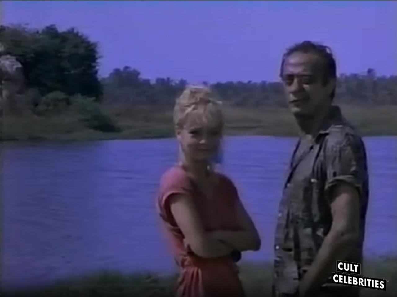 Linnea Quigley in Treasure of the Moon Goddess (1987)