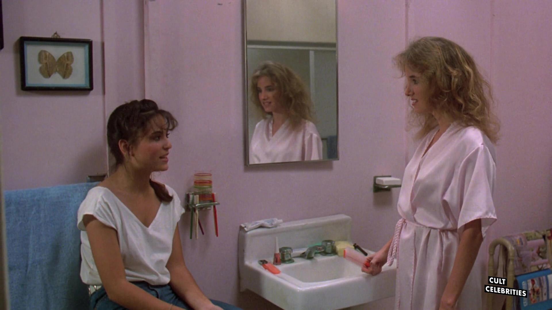 Barbara Howard and Judie Aronson in Friday the 13th: The Final Chapter (1984)