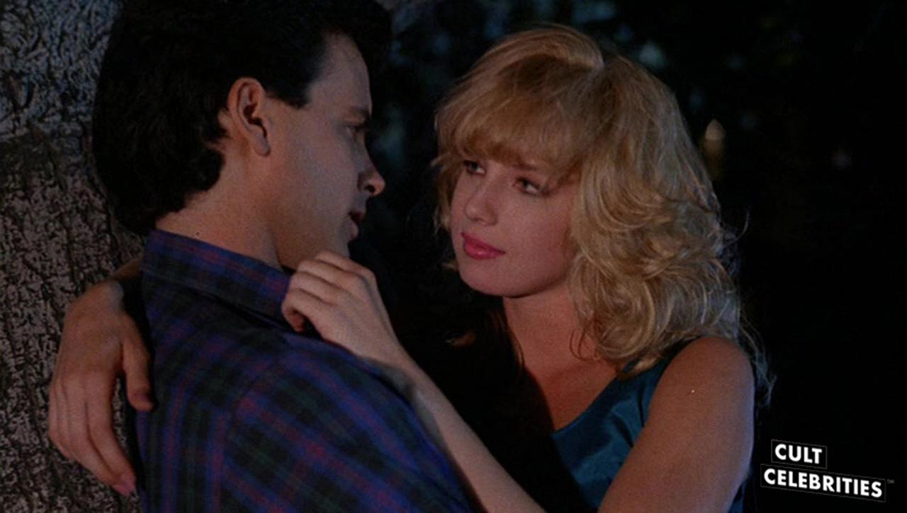 Traci Lords and Roger Lodge in Not of This Earth (1988)