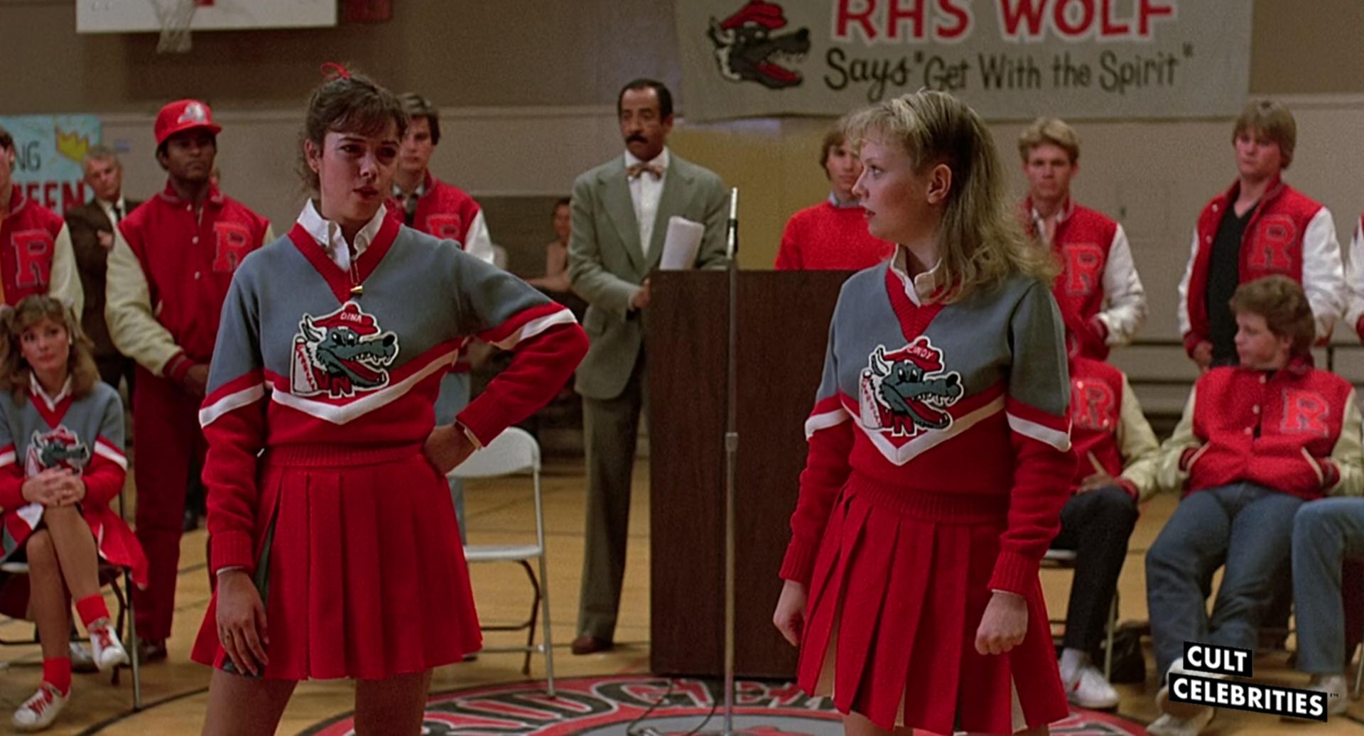 Pamela Springsteen and Kelli Maroney in Fast Times at Ridgemont High (1982)