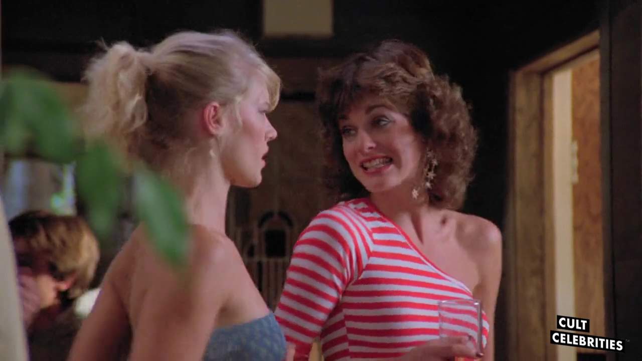 Jeana Keough and Val Kline in The Beach Girls (1982)