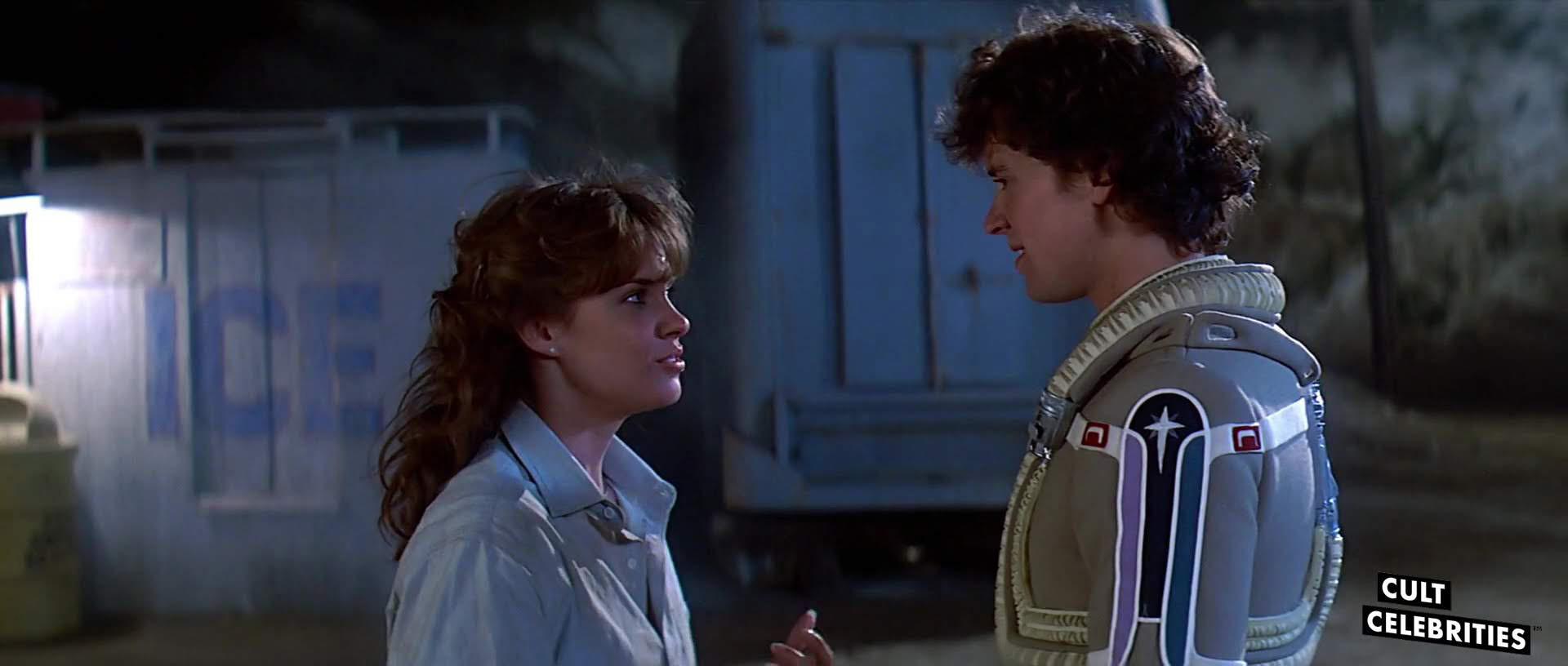 Lance Guest and Catherine Mary Stewart in The Last Starfighter (1984)