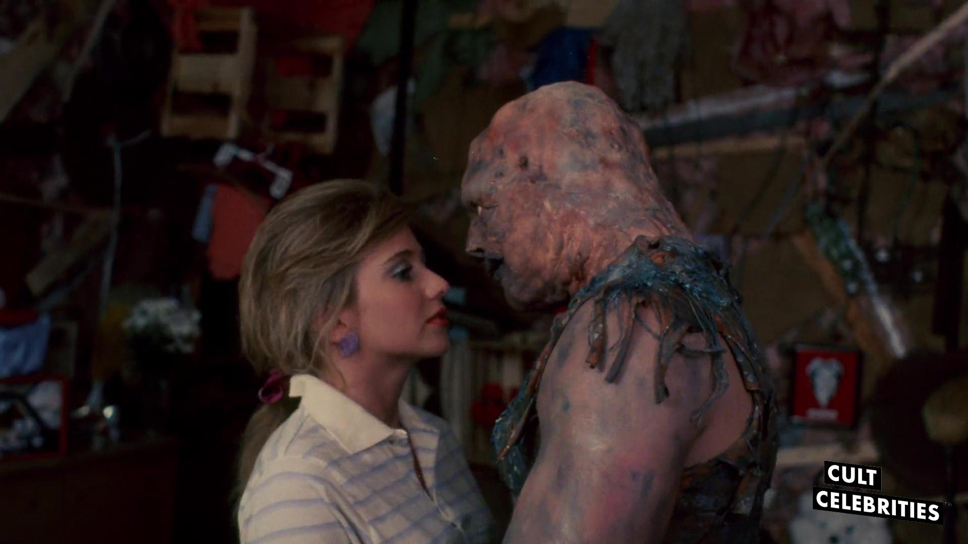 Mitch Cohen and Andree Maranda in The Toxic Avenger (1984)