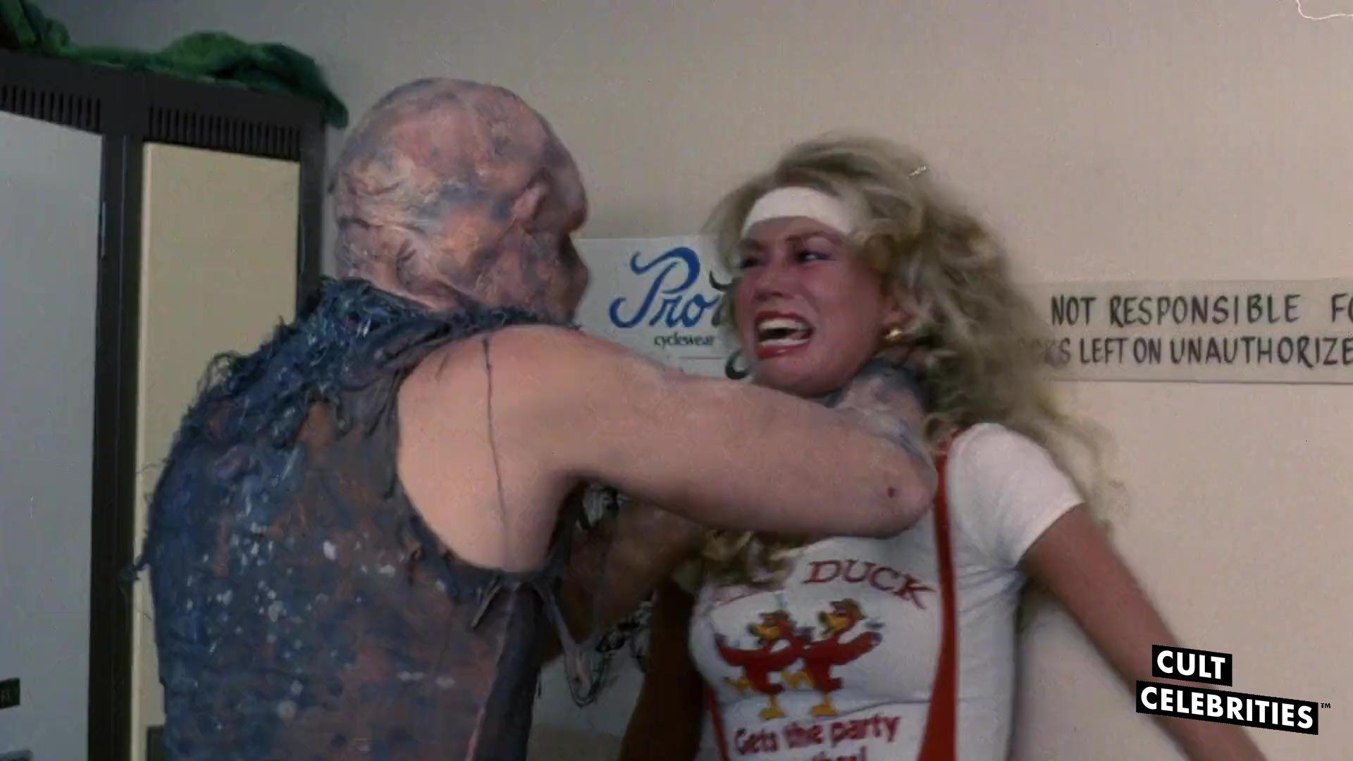 Cindy Manion and Mitch Cohen in The Toxic Avenger (1984)