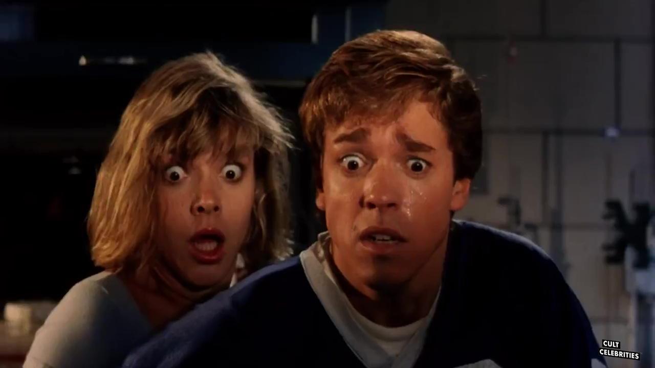 Janelle Brady and Gil Brenton in Class Of Nuke 'Em High (1986)