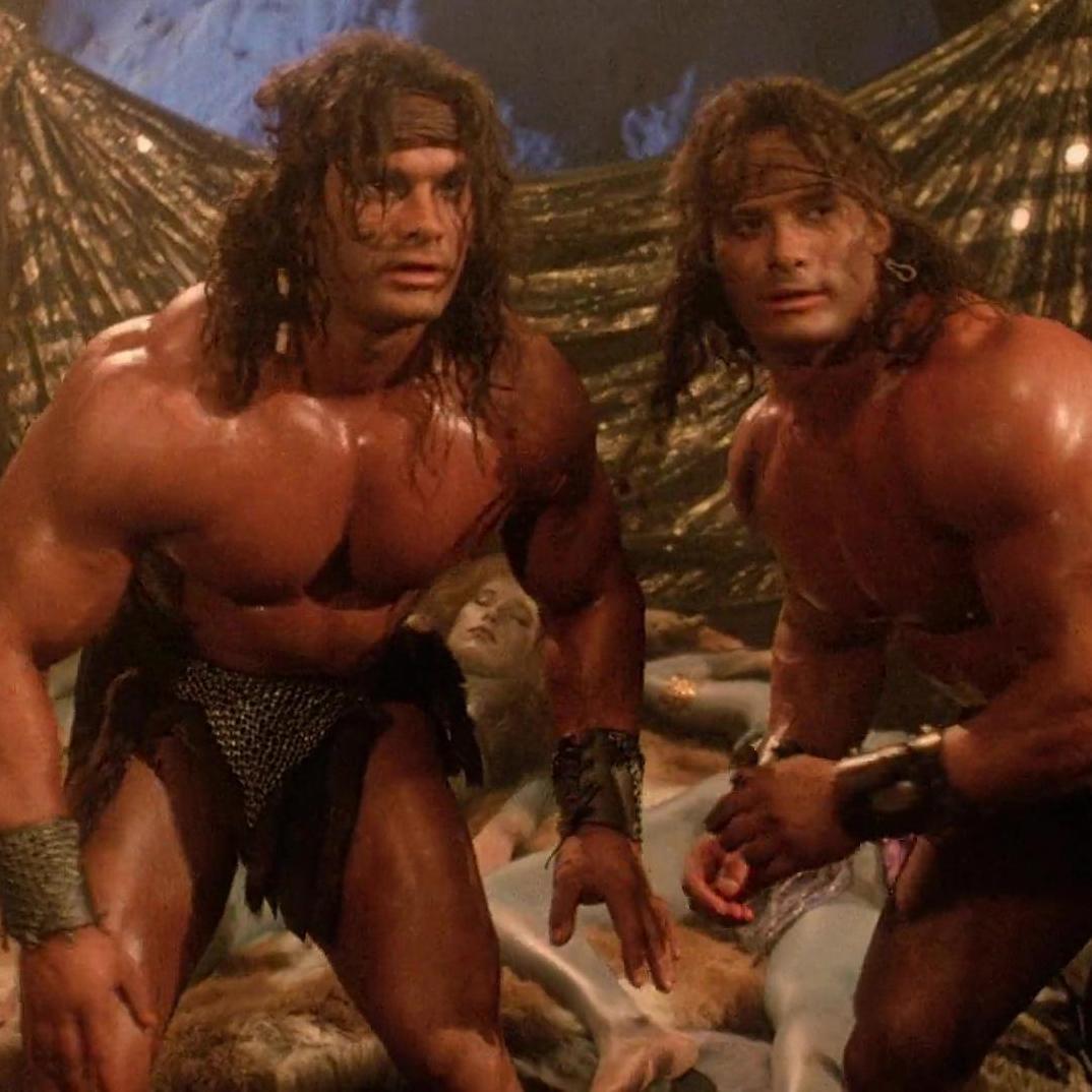 David Paul and Peter Paul in The Barbarians (1987)