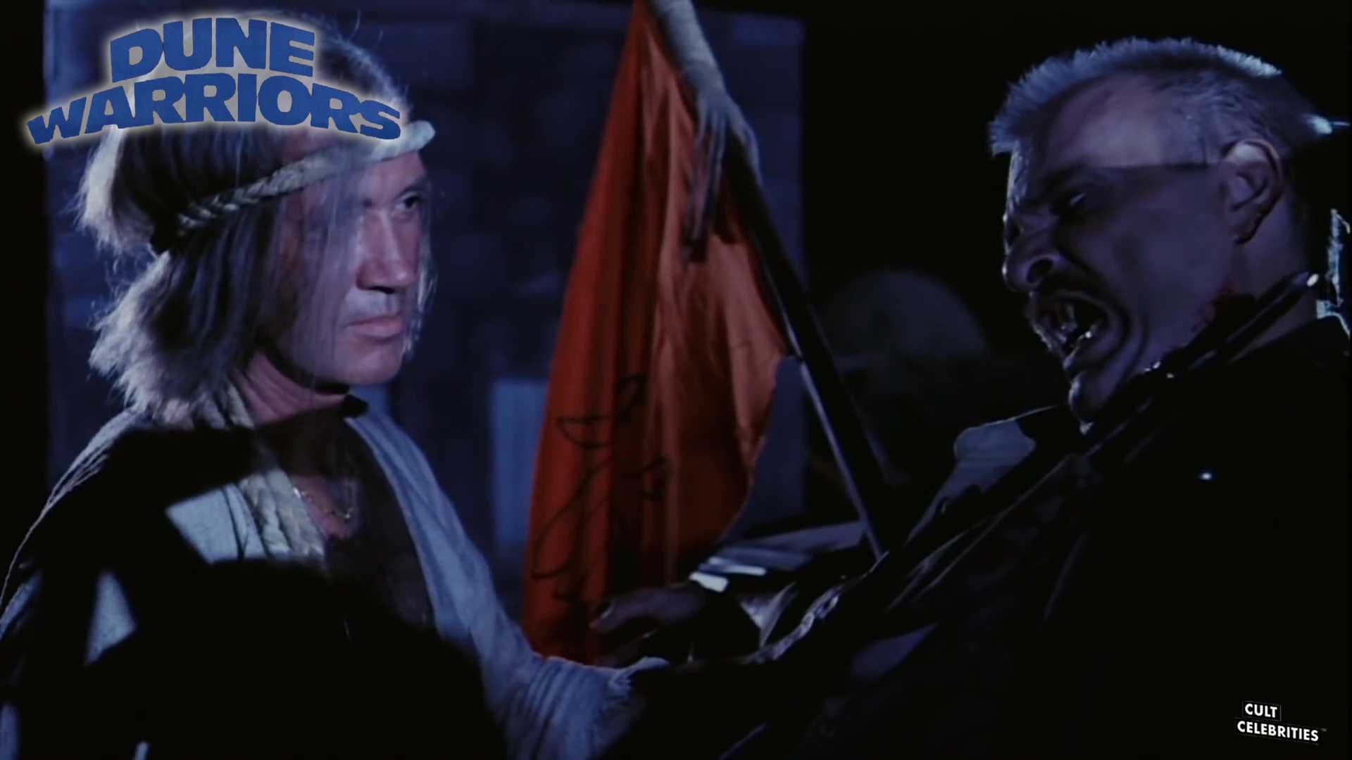 David Carradine in Dune Warriors (1990)