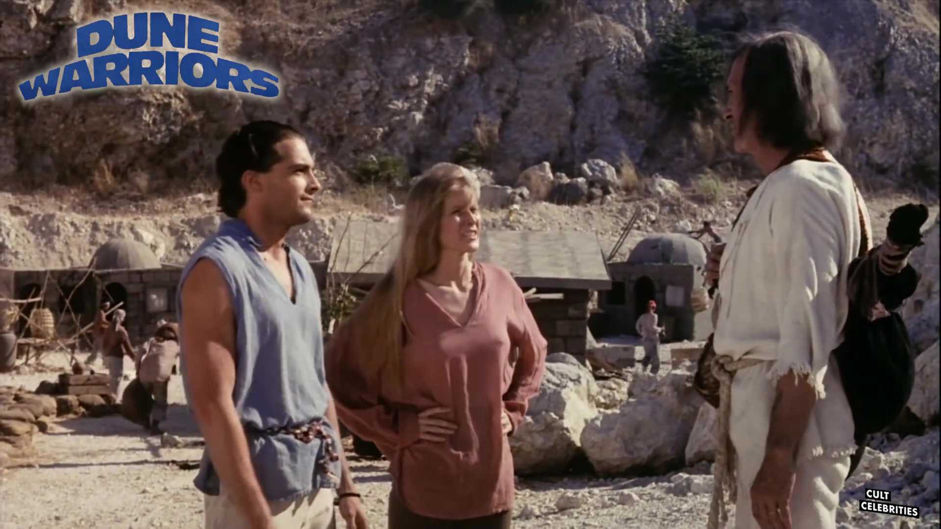 David Carradine in Dune Warriors (1990)
