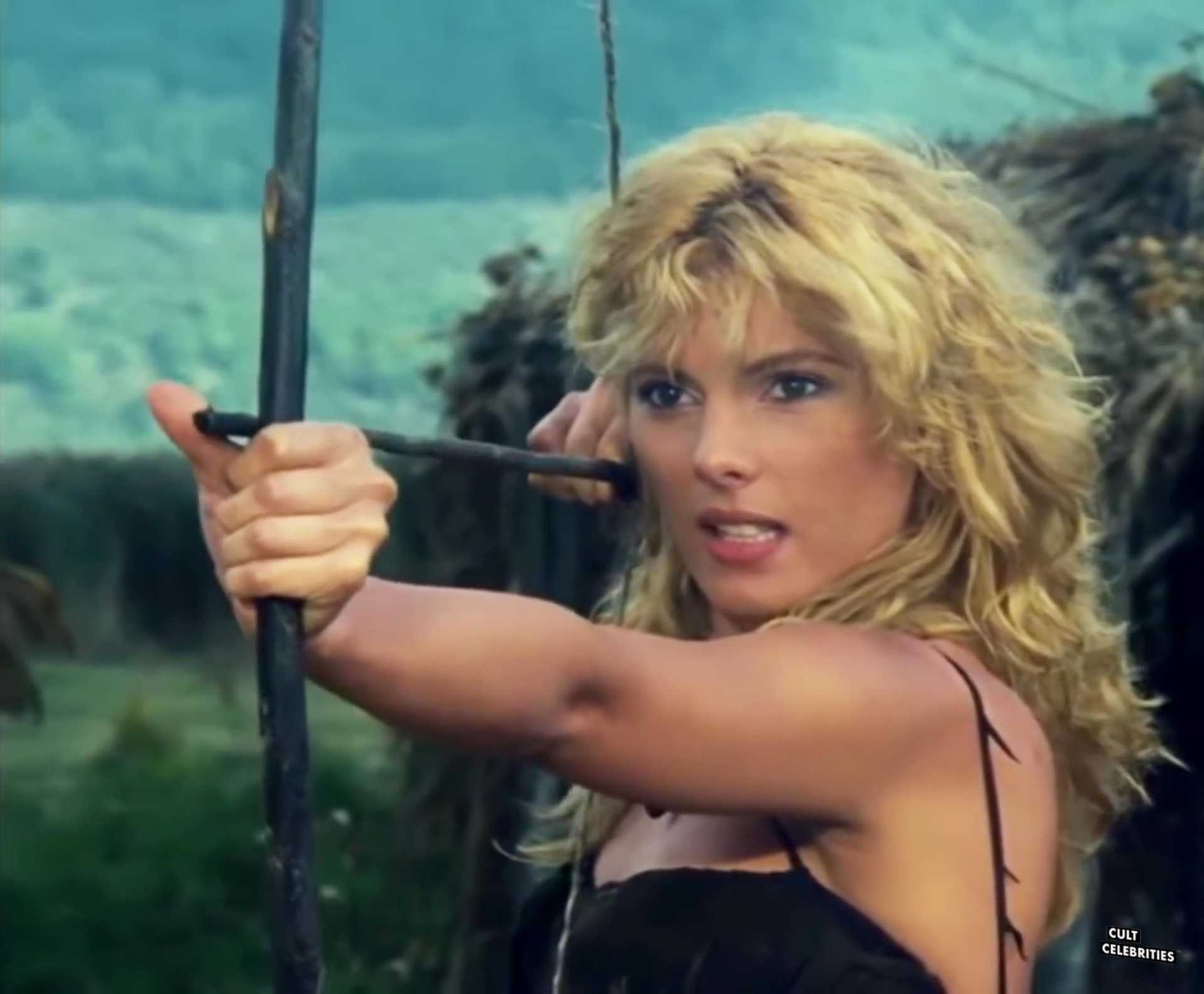 Elvire Audray in the 1983 Italian sword & sorcery film Ironmaster