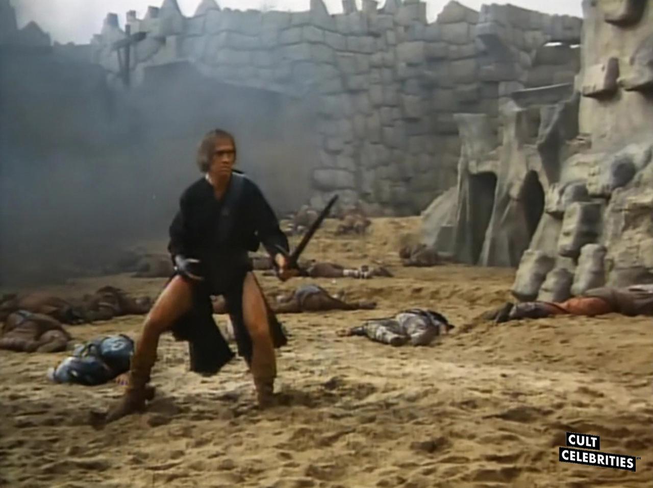 David Carradine in The Warrior and the Sorceress (1984)