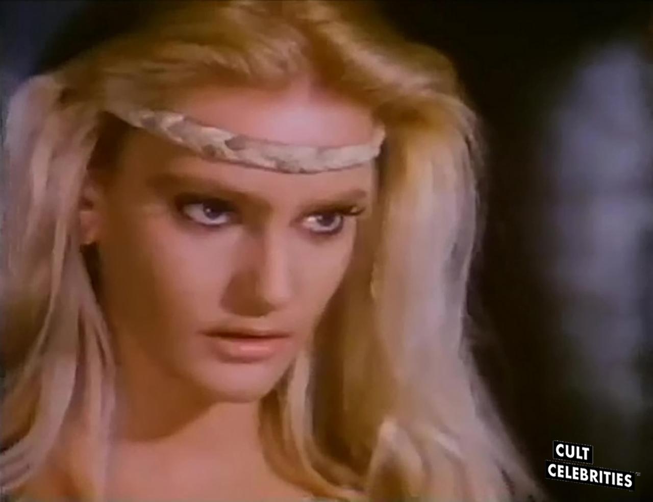 Sabrina Siani in The Throne of Fire (1983) .