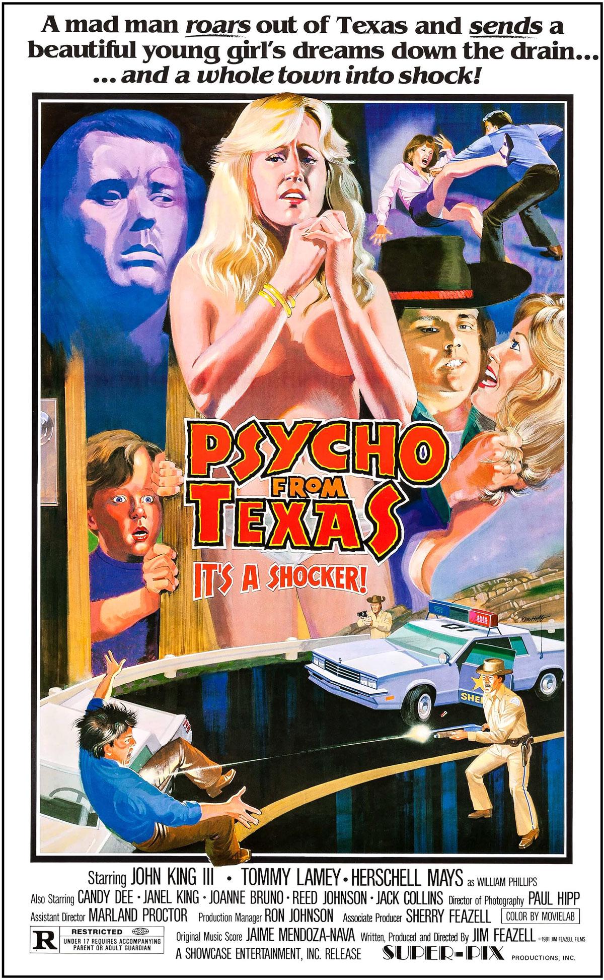 Psycho From Texas (1975) poster