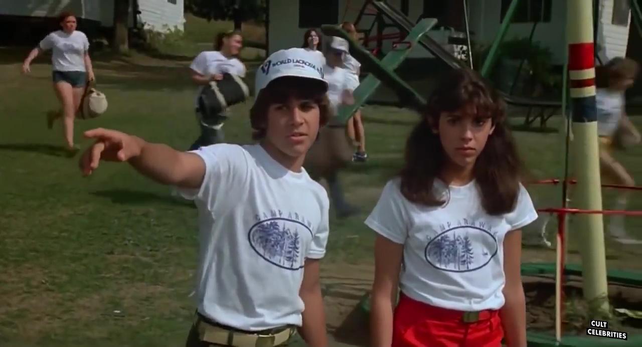 Felissa Rose and Jonathan Tiersten in Sleepaway Camp (1983)