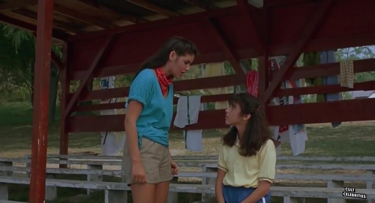 Felissa Rose and Katherine Kamhi in Sleepaway Camp (1983)