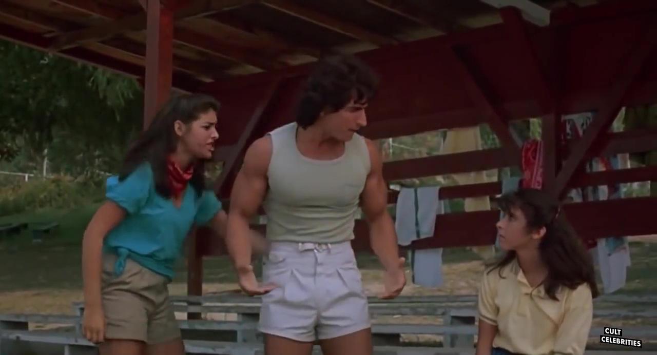 Felissa Rose, Katherine Kamhi and Paul DeAngelo in Sleepaway Camp (1983)