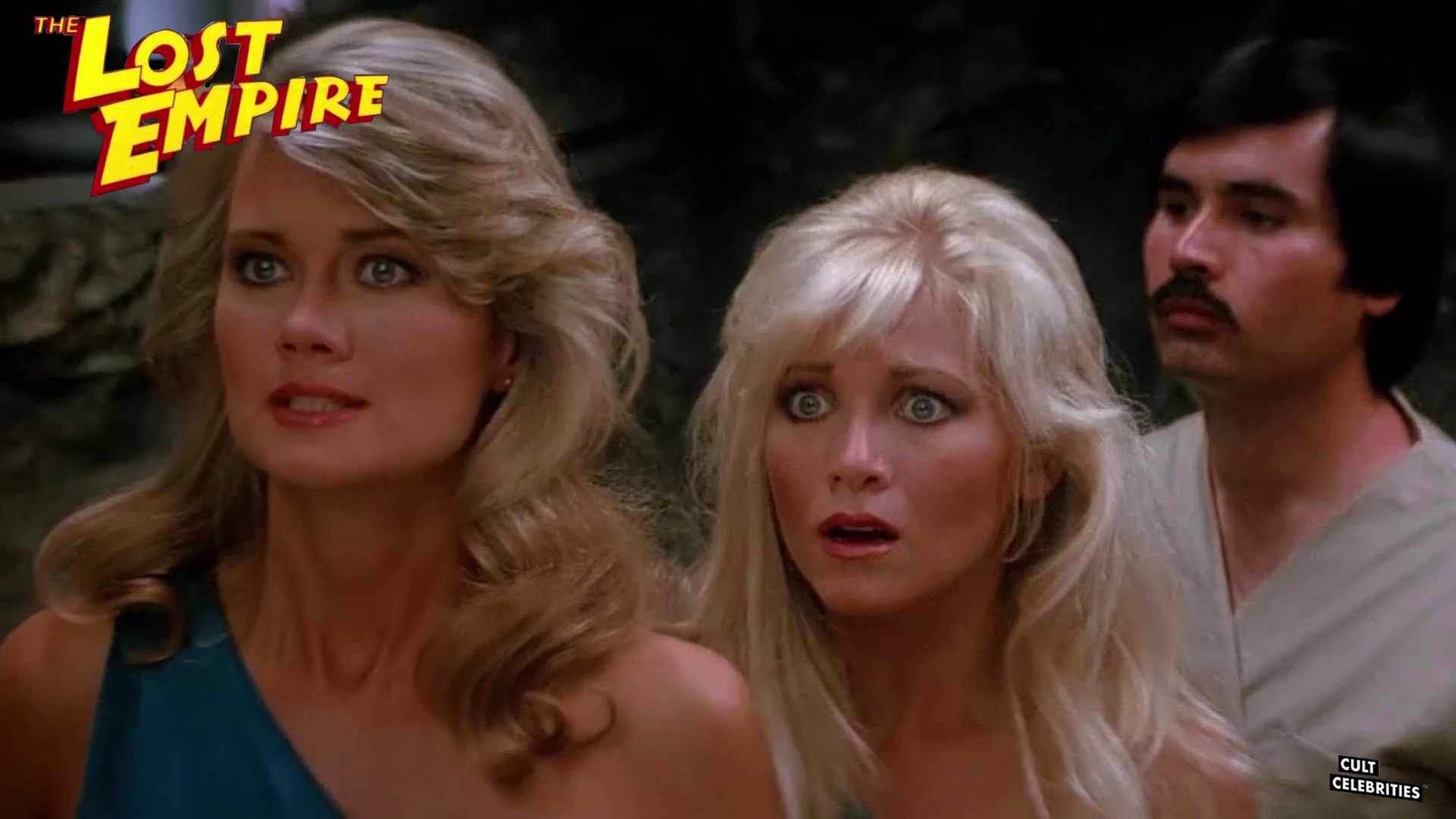 Angela Aames, Raven De La Croix and Melanie Vincz in The Lost Empire (1984)