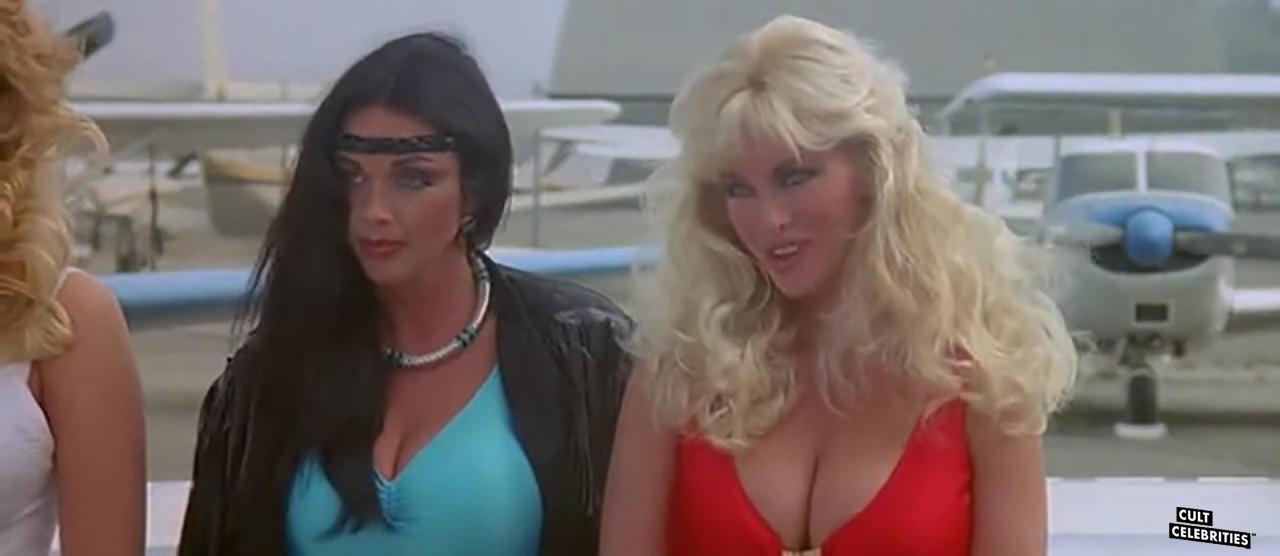 Angela Aames and Raven De La Croix in The Lost Empire (1984)