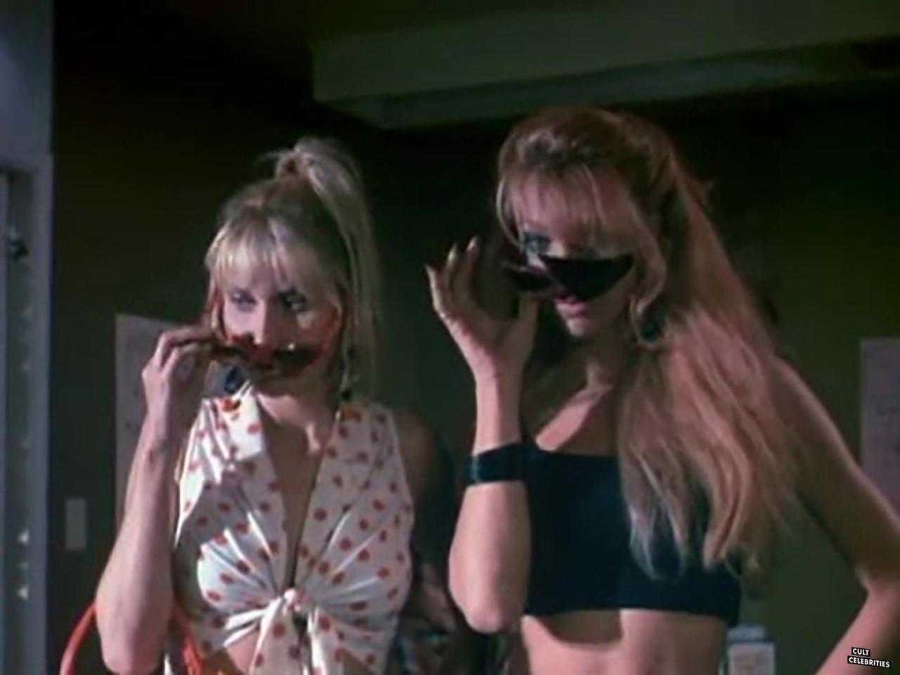 Elizabeth Kaitan and Christina Whitaker in Assault of the Killer Bimbos (1988)