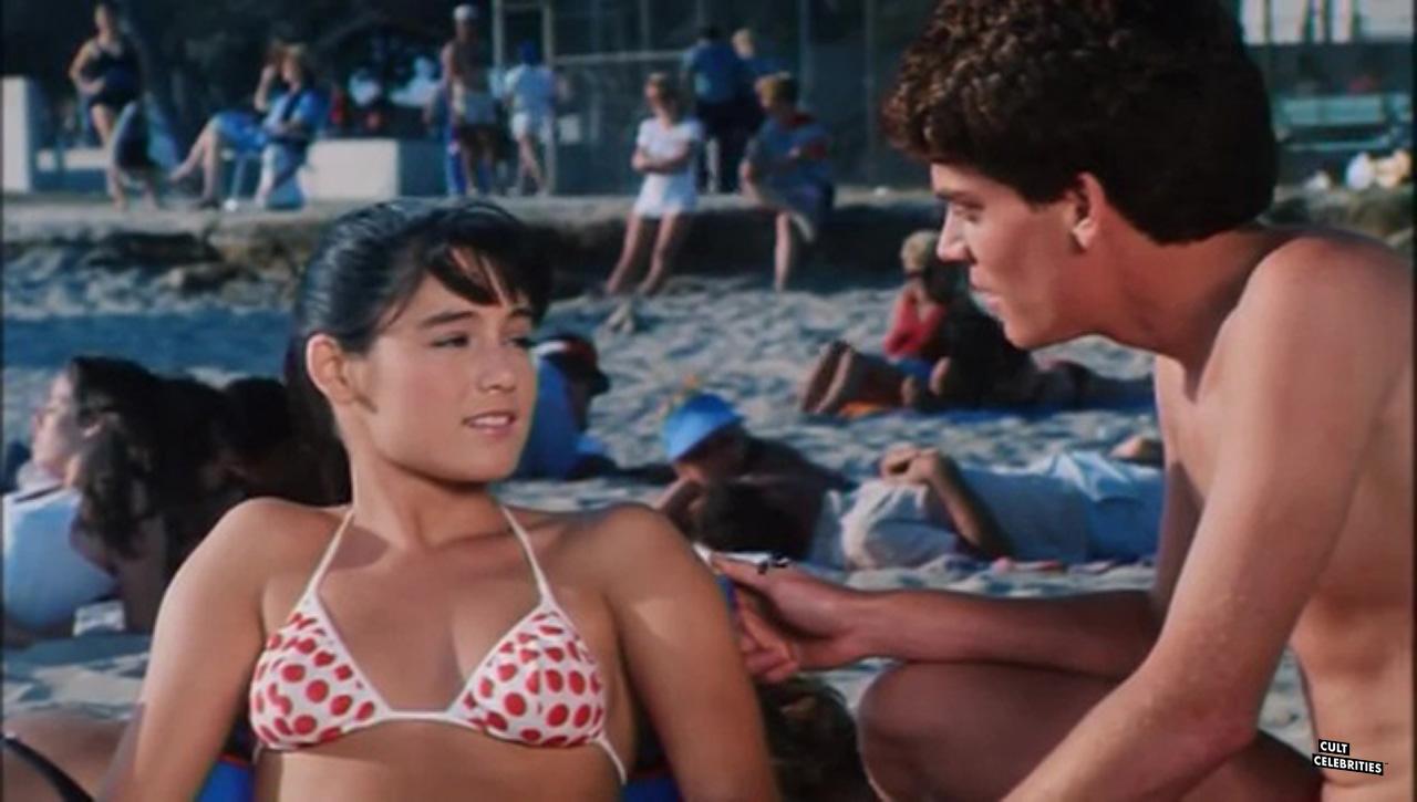 Jill Schoelen in Hot Moves (1984)