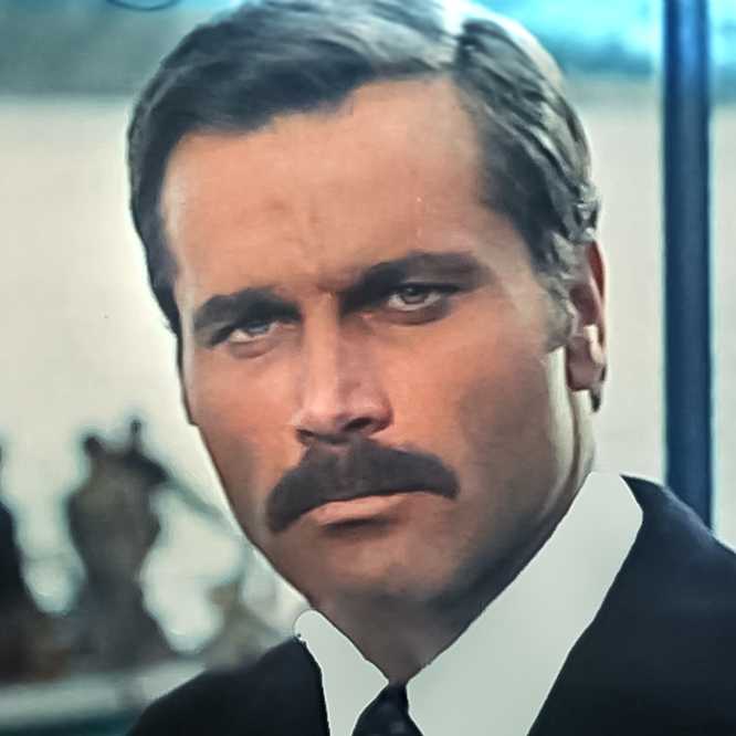 Franco Nero in Der Clan, der seine Feinde lebendig einmauert (1971)