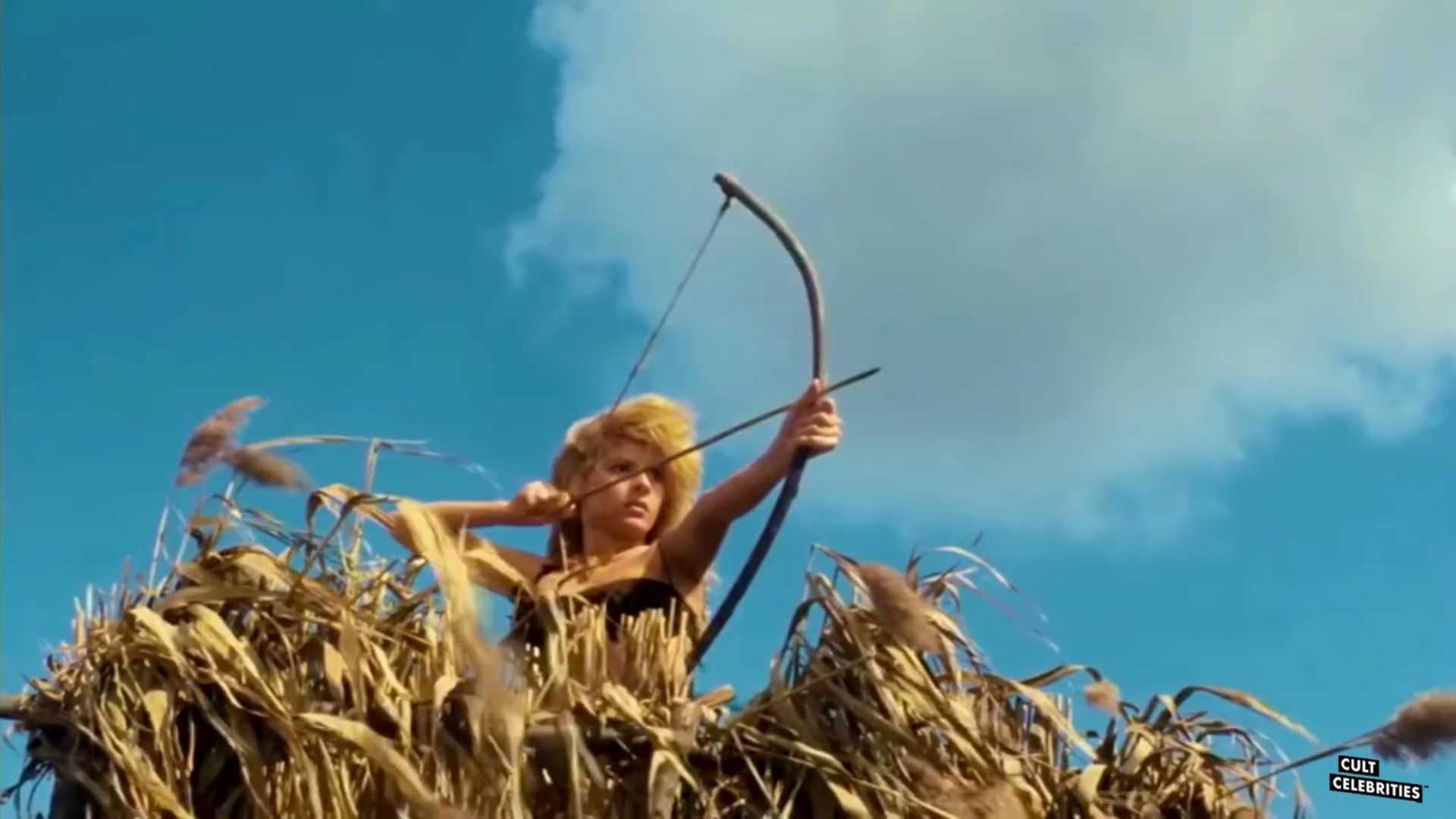 Elvire Audray in 1983 sword and sandal film Ironmaster Elvire Audray in 1983 sword and sandal film Ironmaster