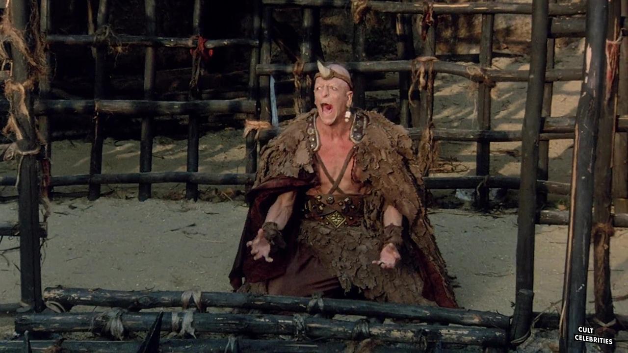 Michael Berryman in the The Barbarians (1987) Michael Berryman in the The Barbarians (1987)