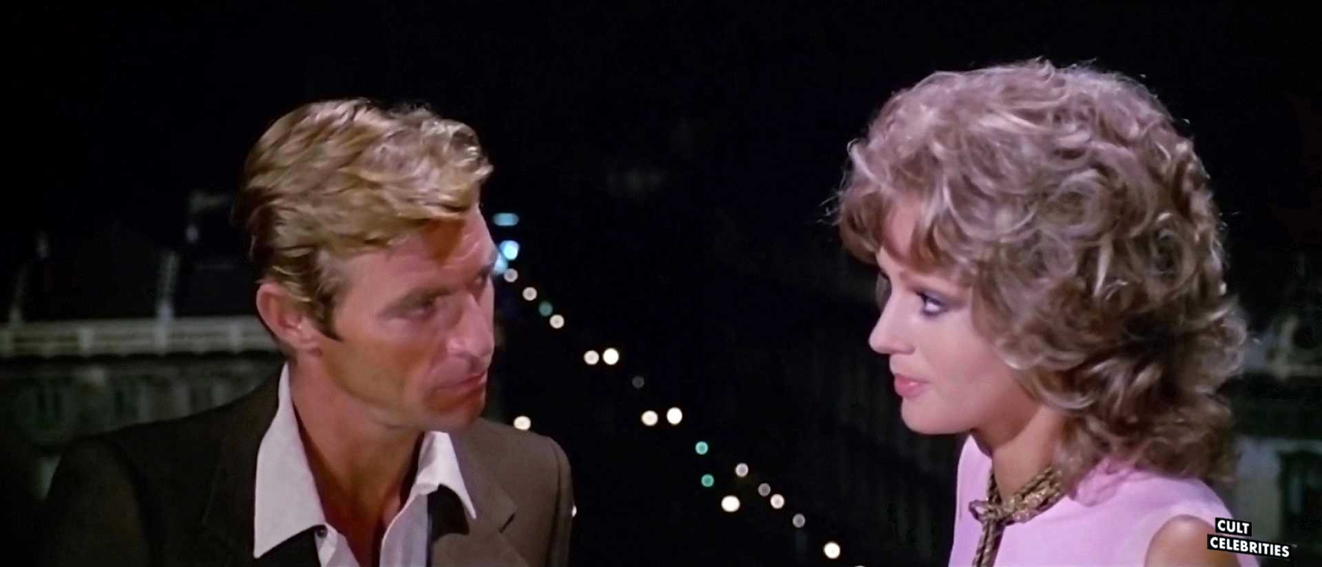 Catherine Spaak and James Franciscus in The Cat o' Nine Tails (1971)