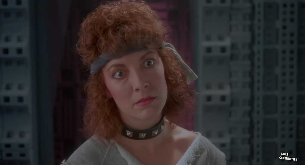 Suzy Stokey as Mike in Star Slammer (1986)