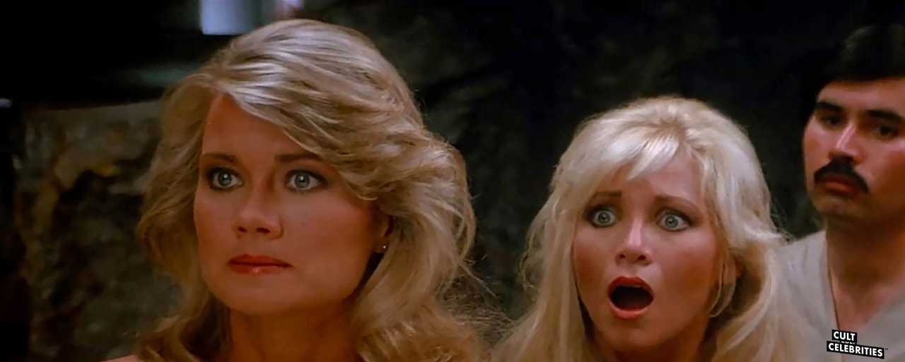 Angela Aames and Melanie Vincz in The Lost Empire (1984)