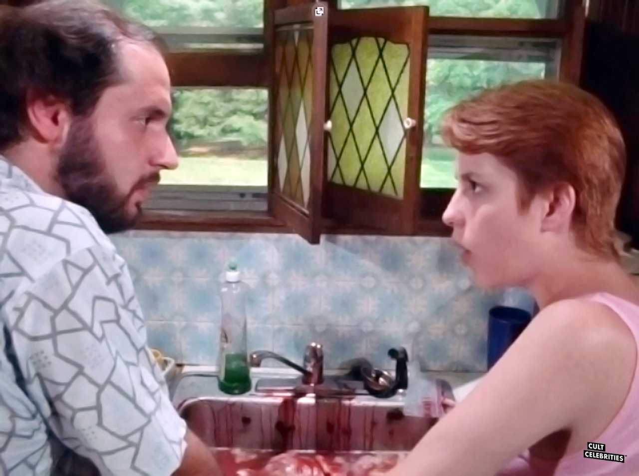 Carmine Capobianco and Debi Thibeault in Psychos in Love (1987)