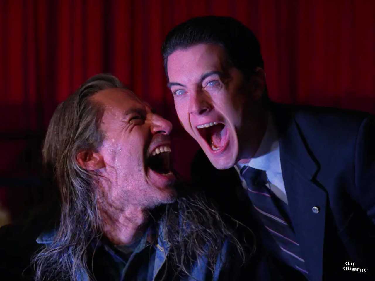 Frank Silva and Kyle MacLachlan in Twin Peaks (1990)