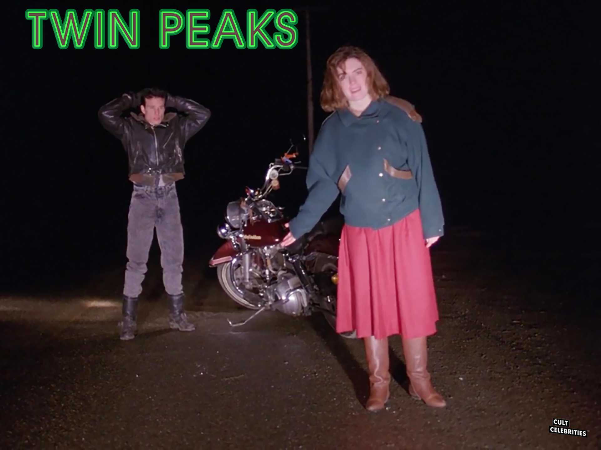 James Marshall and Laura Flynn Boyle in Twin Peaks (1990)
