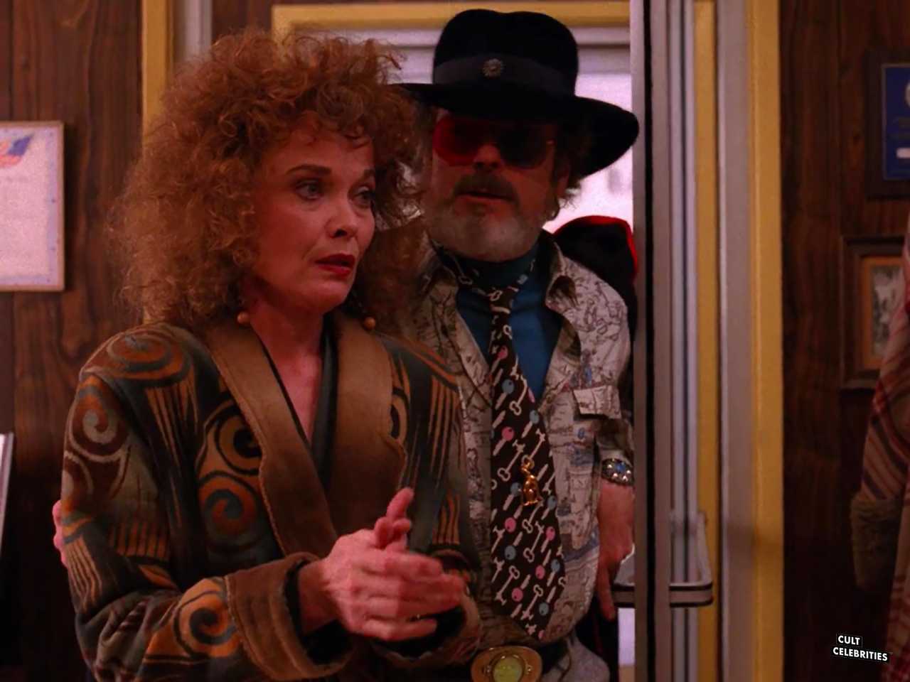 Grace Zabriskie and Russ Tamblyn in Twin Peaks (1990)
