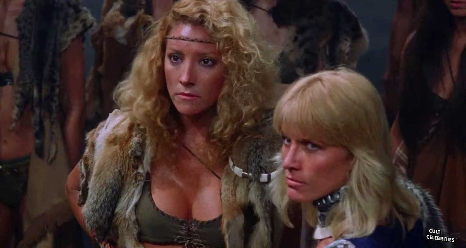 Mindi Miller and Danitza Kingsley in Amazons (1986)