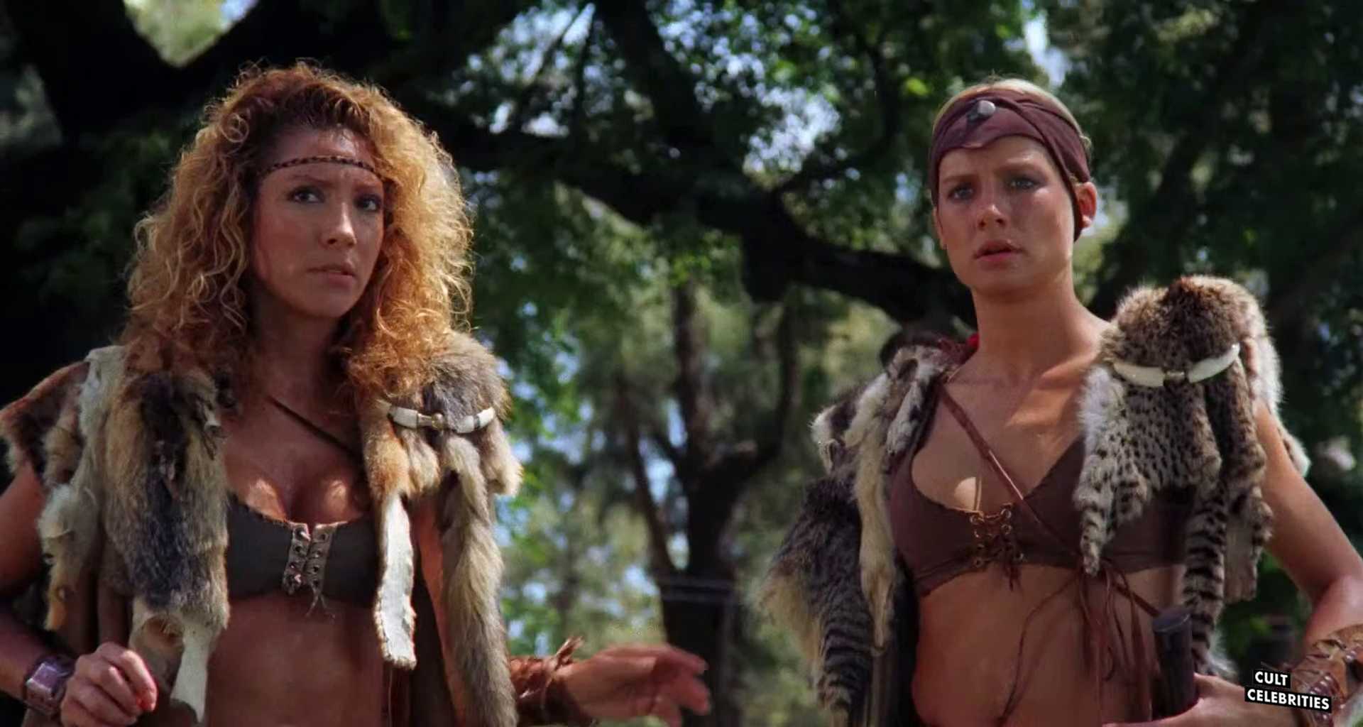 Penelope Reed and Mindi Miller in Amazons (1986)