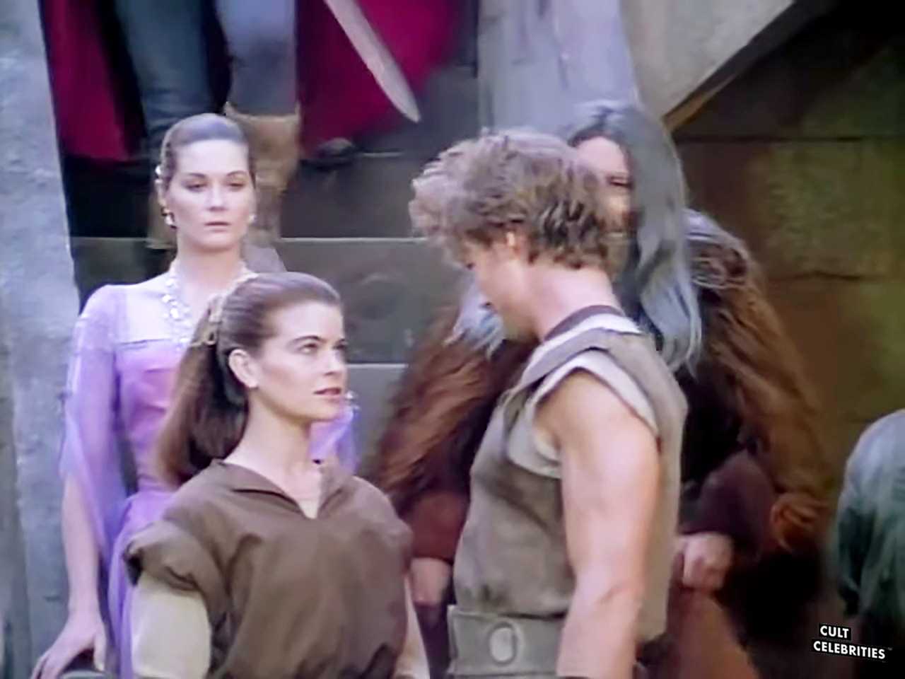 John Allen Nelson and Carla Herd in Deathstalker and the Warrior