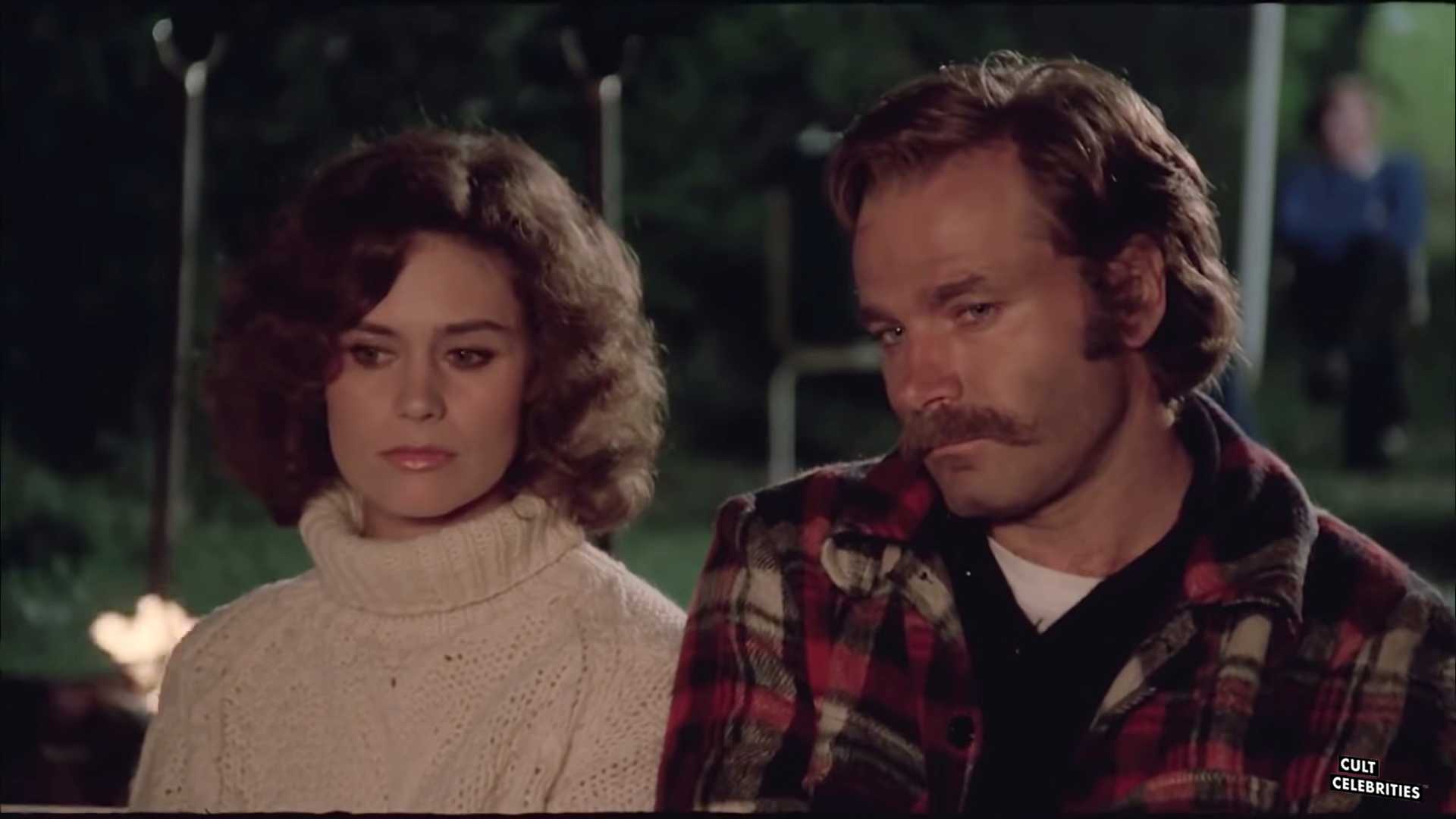 Franco Nero and Corinne Cléry in Hitch-Hike (1977)