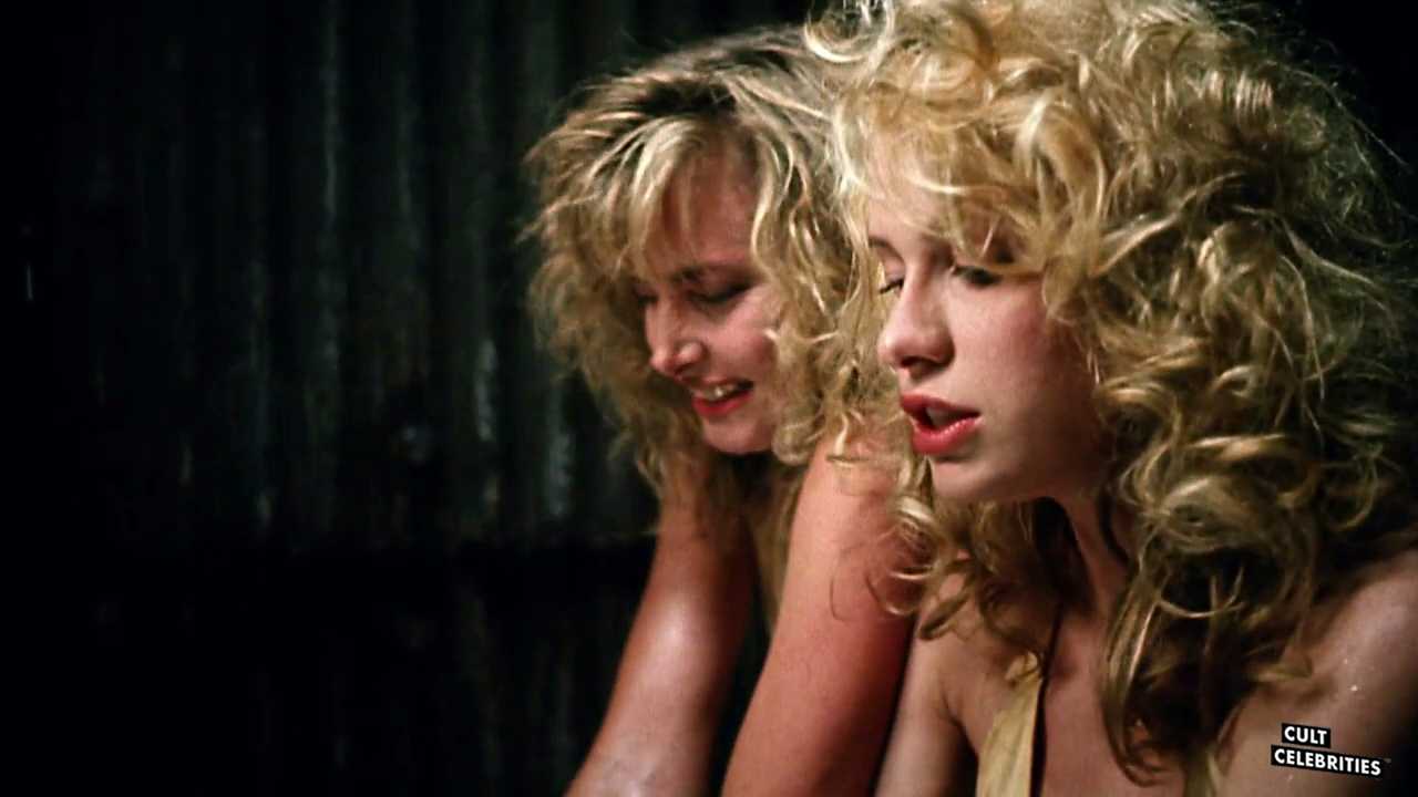 Cindy Beal and Elizabeth Kaitan in Slave Girls From Beyond Infinity (1987)